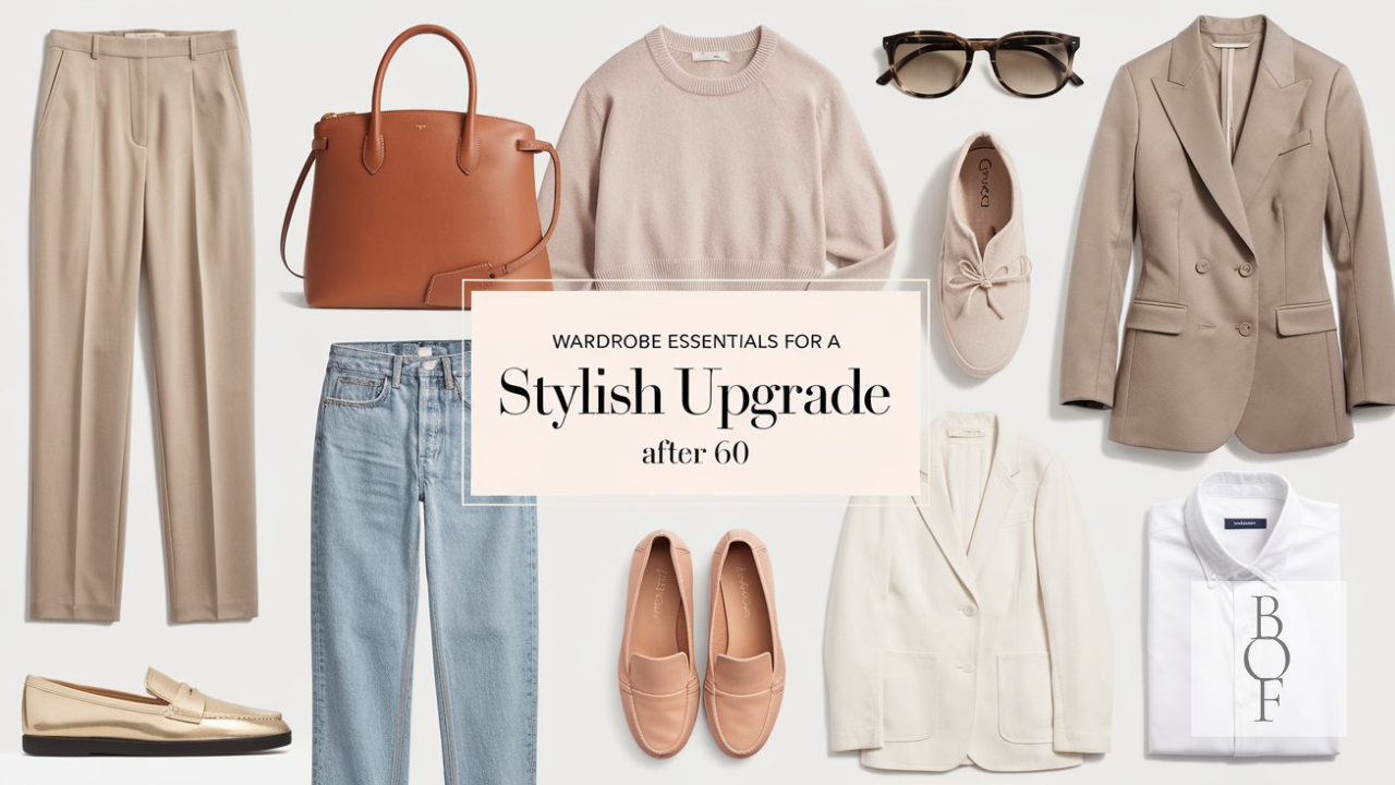Must-Have Wardrobe Upgrades After 60 for a Timeless & Chic Look