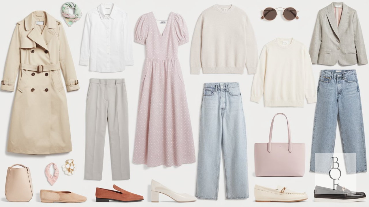 Simple Spring Style: Your 10-Piece Capsule.